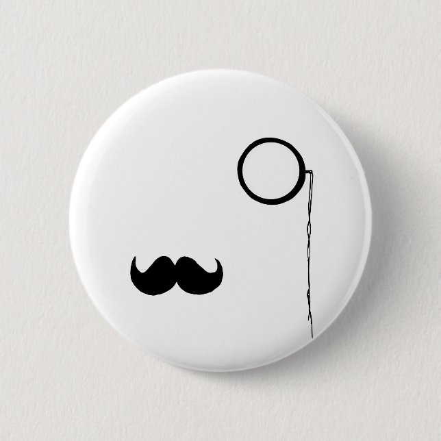 Badge Rond 5 Cm Bouton de fantaisie (Devant)
