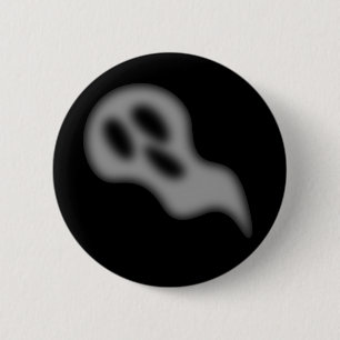 Badge Rond 5 Cm Bouton de fantôme de Halloween