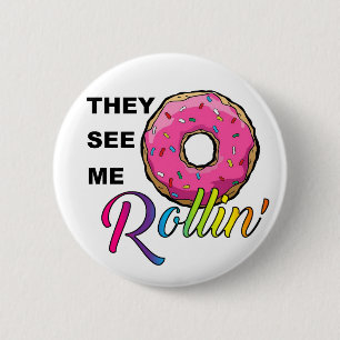 Badge Rond 5 Cm Bouton de FD Rollin