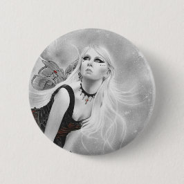Badge Rond 5 Cm Bouton de fée de Dreamcatcher