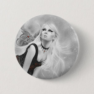 Badge Rond 5 Cm Bouton de fée de Dreamcatcher