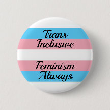 Bouton de féministe de transport