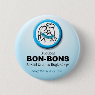 Badge Rond 5 Cm Bouton "de fèves de fève"