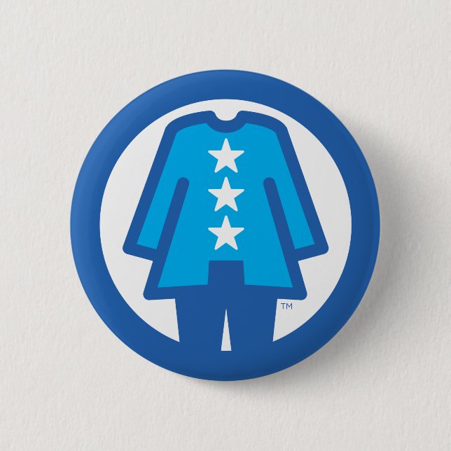 Badge Rond 5 Cm Bouton de fierté de nation de Pantsuit (Devant)