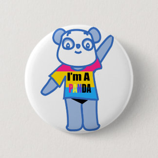 Badge Rond 5 Cm Bouton de fierté de panda