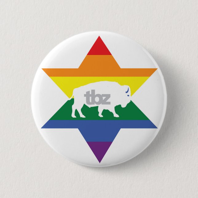 Badge Rond 5 Cm Bouton de fierté de tbz ! ! (Devant)