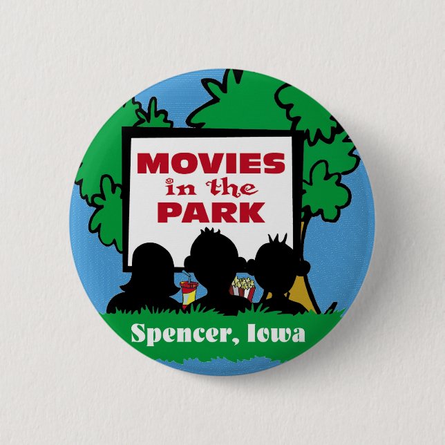 Badge Rond 5 Cm Bouton de film (Devant)