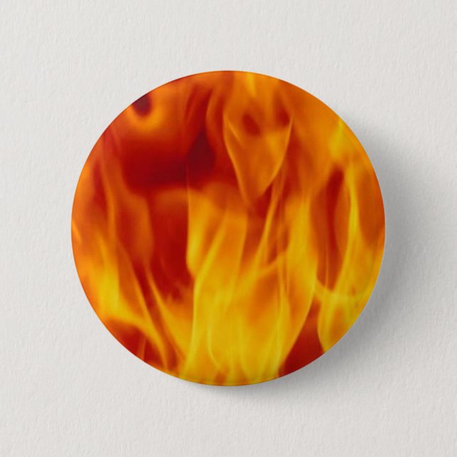 Badge Rond 5 Cm Bouton de flamme (Devant)