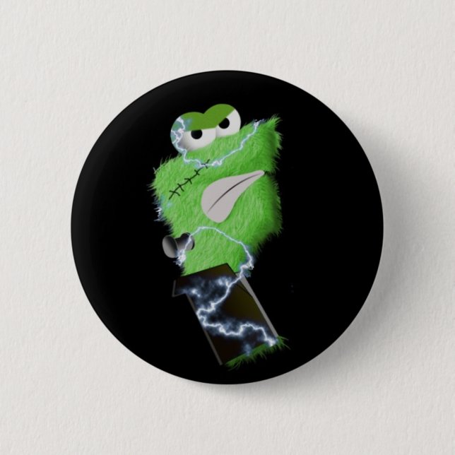 Badge Rond 5 Cm Bouton de Flipenstein ! (Devant)