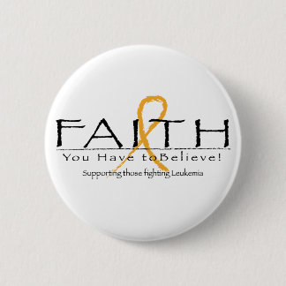 Badge Rond 5 Cm Bouton de foi-ruban de leucémie