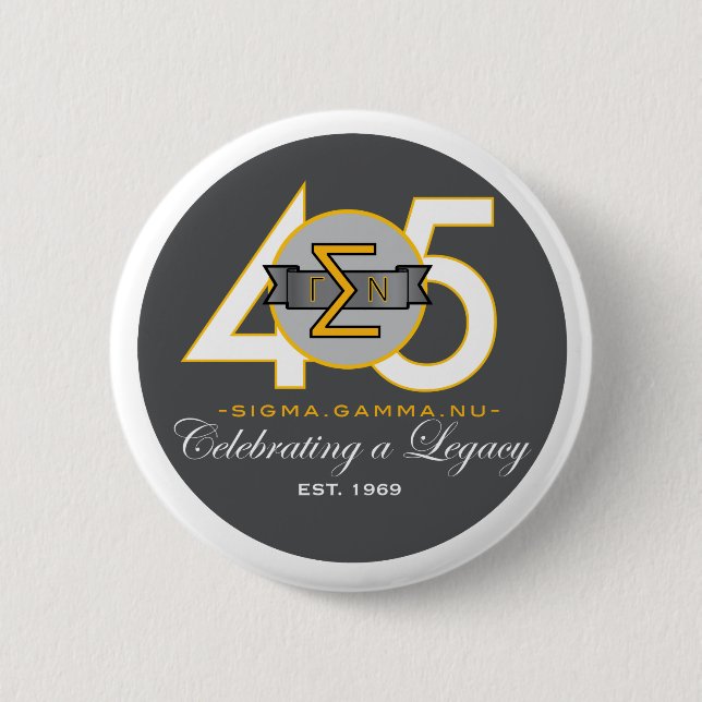 Badge Rond 5 Cm Bouton de fonctionnaire d'anniversaire du NU (Devant)