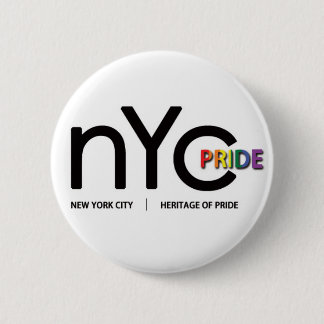 Badge Rond 5 Cm Bouton de fonctionnaire de fierté de NYC