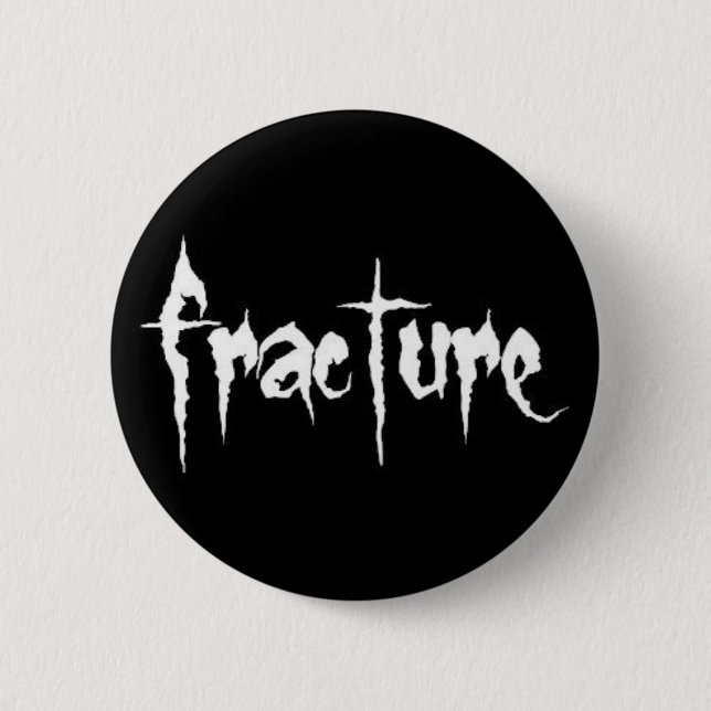 Badge Rond 5 Cm Bouton de fracture (Devant)