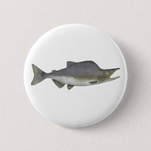 Badge Rond 5 Cm Bouton de frai Saumon rose