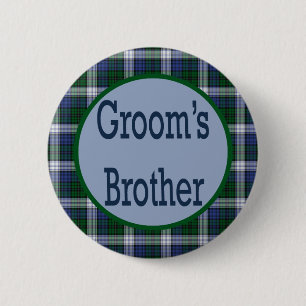 Badge Rond 5 Cm Bouton de frère de mariés
