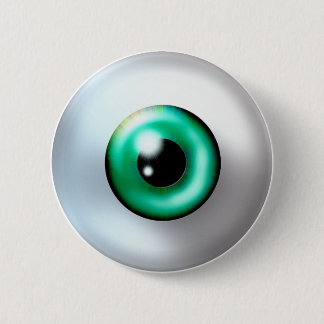 Badge Rond 5 Cm Bouton de globe oculaire