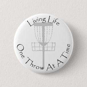 Badge Rond 5 Cm Bouton de golf de disque