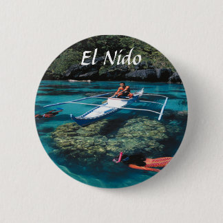 Badge Rond 5 Cm Bouton de goupille d'EL Nido