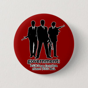 Badge Rond 5 Cm Bouton de gouvernement
