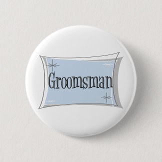 Badge Rond 5 Cm Bouton de Groomsman