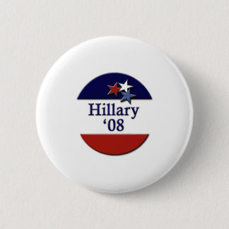 Badge Rond 5 Cm Bouton de Hillary