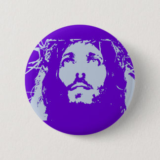 Badge Rond 5 Cm Bouton de Jésus
