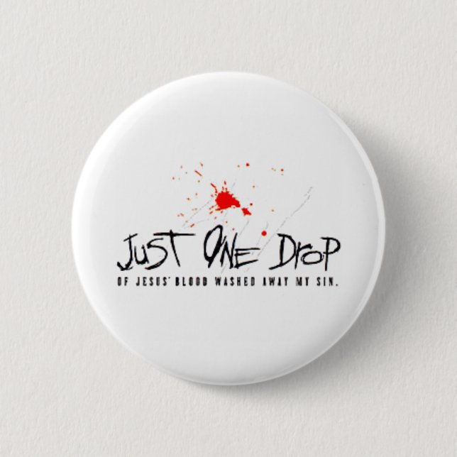 Badge Rond 5 Cm Bouton de Jésus (Devant)