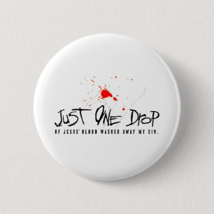 Badge Rond 5 Cm Bouton de Jésus