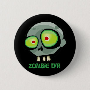 Badge Rond 5 Cm Bouton de JIM de zombi