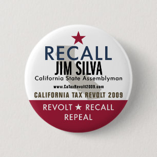 Badge Rond 5 Cm Bouton de JIM Silva de rappel