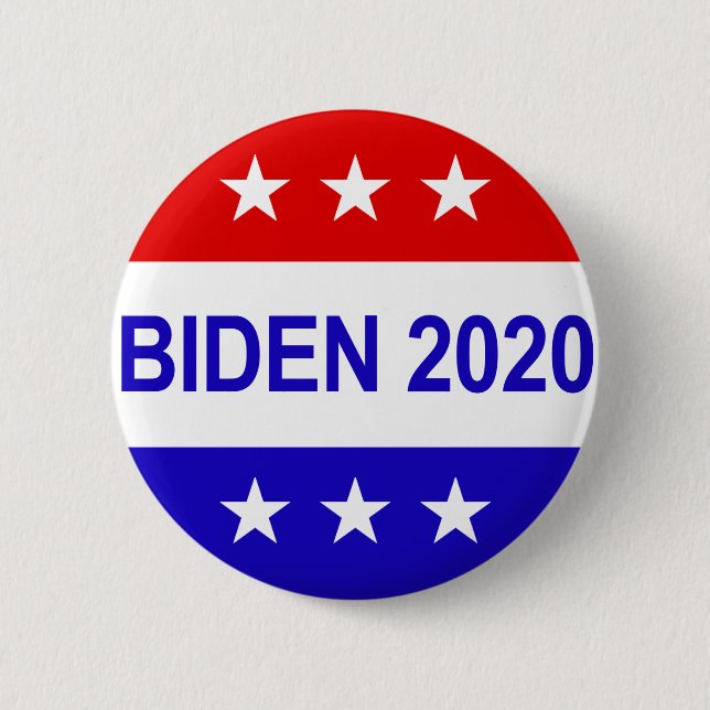 Badge Rond 5 Cm Bouton de Joe Biden 2020 (Devant)