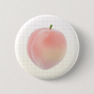 Badge Rond 5 Cm Bouton de Kawaii de grille de pêche