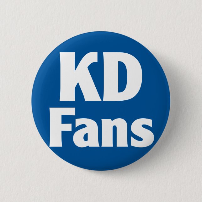 Badge Rond 5 Cm Bouton de KDFans (Devant)