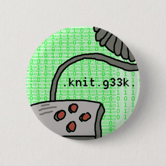 Badge Rond 5 Cm bouton de .knit.g33k
