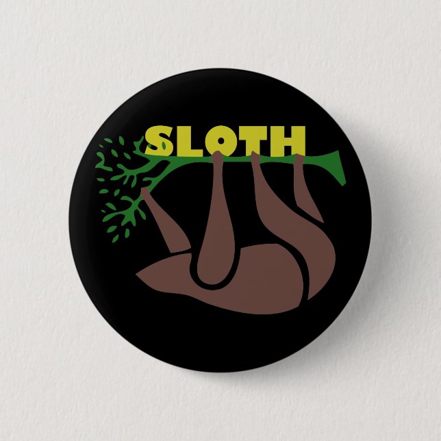 Badge Rond 5 Cm Bouton de la fente (Devant)