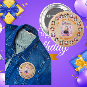 Badge Rond 5 Cm Bouton de la fête fantôme pour enfants