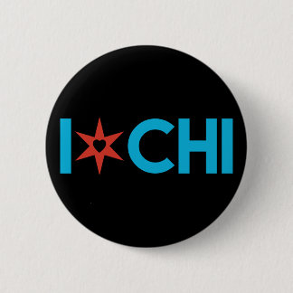 Badge Rond 5 Cm Bouton de la fierté de Chicago