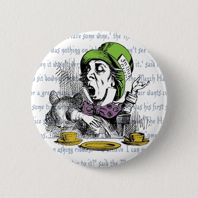 Badge Rond 5 Cm Bouton de la haine (Devant)