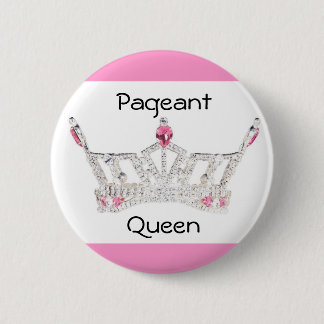 Badge Rond 5 Cm Bouton de la REINE de RECONSTITUTION