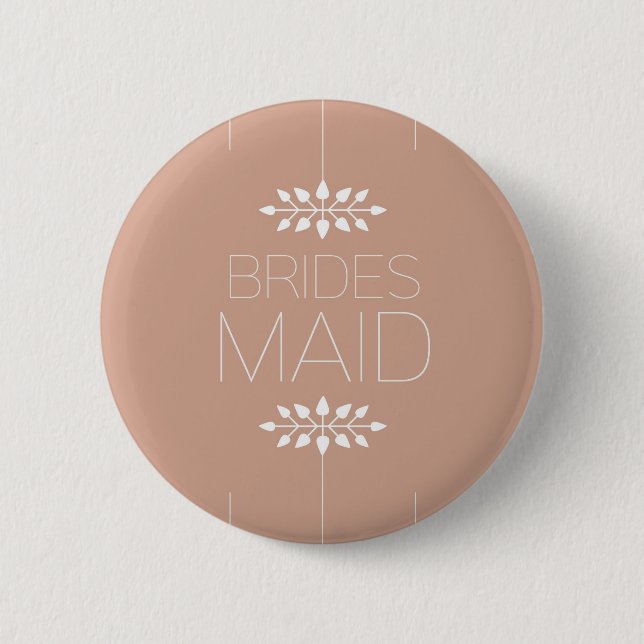 Badge Rond 5 Cm Bouton de la servante (Devant)