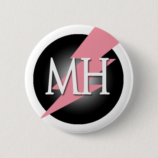 Badge Rond 5 Cm Bouton de la servante d'honneur (Devant)