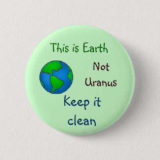 Badge Rond 5 Cm Bouton de la terre
