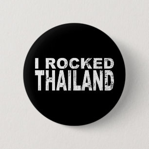 Badge Rond 5 Cm Bouton de la Thaïlande