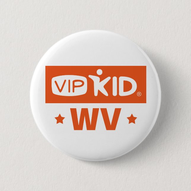 Badge Rond 5 Cm Bouton de la Virginie Occidentale VIPKID (Devant)