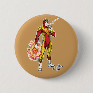 Badge Rond 5 Cm Bouton de Laserblast