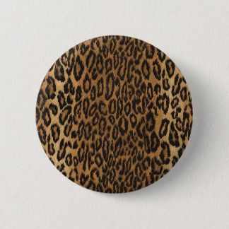Badge Rond 5 Cm Bouton de léopard
