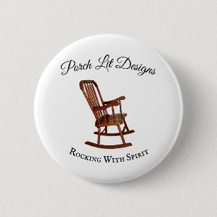 Badge Rond 5 Cm Bouton de logo   Bouton