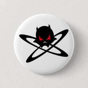 Badge Rond 5 Cm Bouton de logo de crâne d'Antidivision