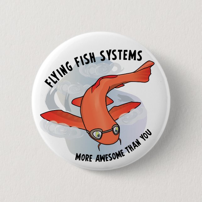 Badge Rond 5 Cm Bouton de logo de FFS (Devant)