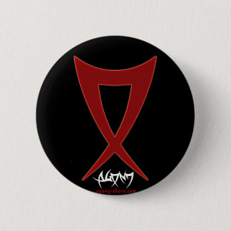Badge Rond 5 Cm Bouton de logo de l'AGONIE O